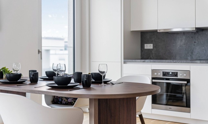 Boeblingen Apartamento | Luxus 4 Room Apart. ARTDECÓ I Terrace I Family-friendly I Parking I Home Office