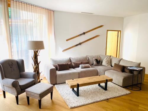 Flims Apartamento | Luxus-Mountain-Suite Belvita mit Sauna