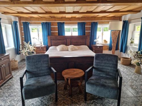 Kunratice u Cvikova Apartamento | Luxusní apartmán s krbem - Kunratické Švýcarsko
