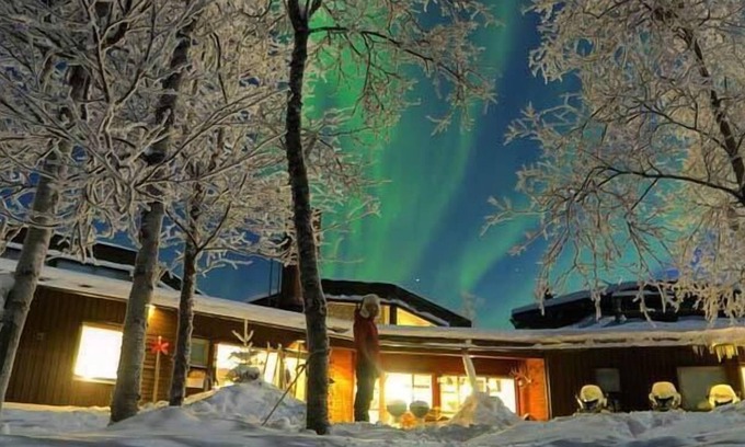 Kiruna Cabina | Máttaráhkká Northern Lights Lodge