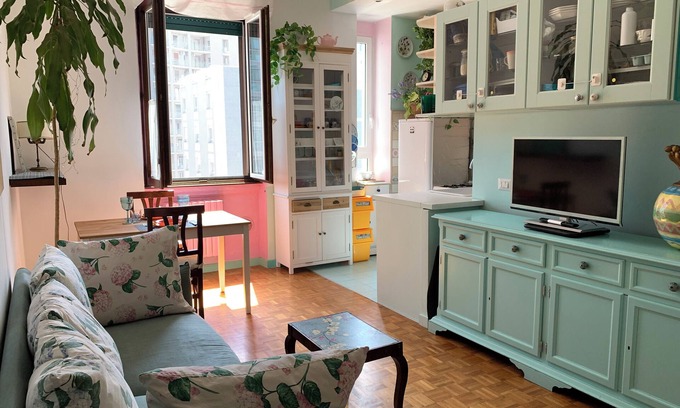 Centro Direzionale Apartamento | M.Gioia 32 - Una Habitación Piso, Capacidad 2