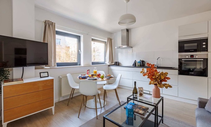 Wijk van de Squares Apartamento | MA - Berlaymont III - Una Habitación Piso, Capacidad 4