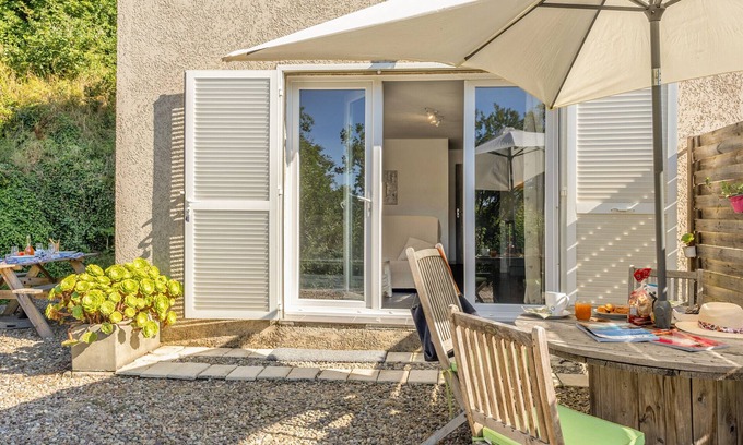 Barbaggio Apartamento | Ma vie là, air-conditioned apartment overlooking the vineyards of Patrimonio