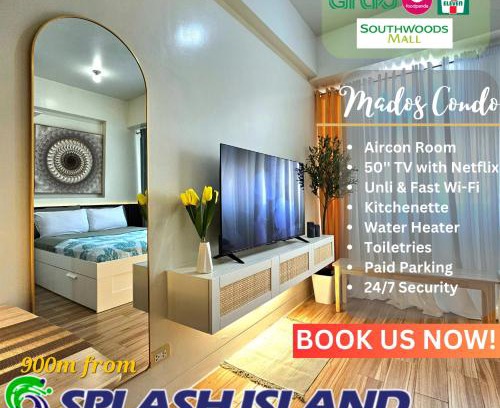 Binan City Apartamento | Mados Serene Condo with Southwoods Skyline View