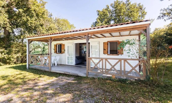 Chatel-Guyon Casa | Camping de la Croze *** - Chalet Vanille 4 habitaciones para 6 personas
