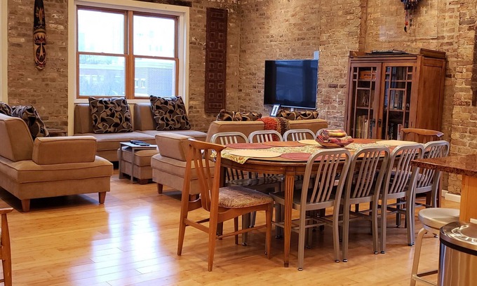 River North Apartamento | Amazing Loft Home 4 hab, 4 baños, perfecto para familias, parejas, escapadas de chicas