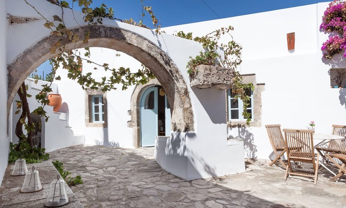 Milopotamos Casa | Mágica casa centenaria dormir 6
