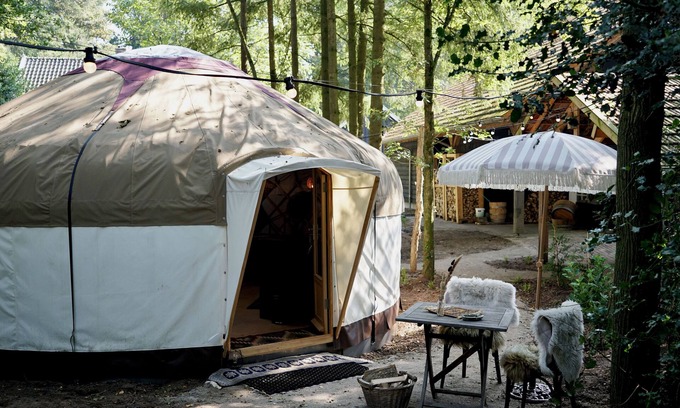 Erp Cabina | Magical Yurt 'Luna' - bij de Boswachter