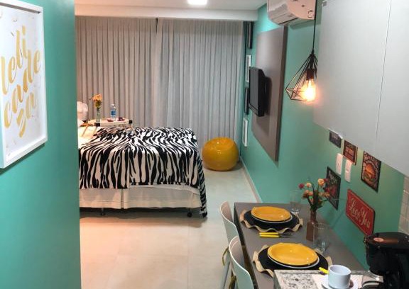 Loteamento Oceania II Apartamento | Magnífico Flat no melhor de Manaíra - Apart Hotel