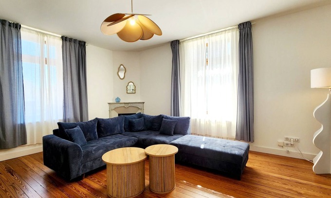 Ay-sur-Moselle Apartamento | Apartamento-Baño en la habitacion-Premium-Vista al Jardín-Le Jardin d'Eden