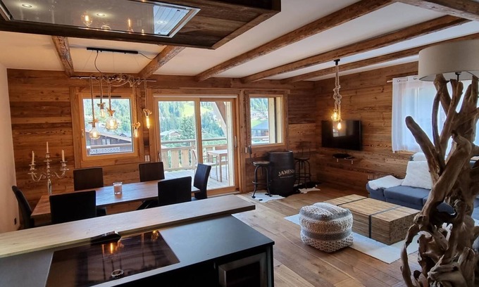 Les Gets Apartamento | Magnificent apartment with view of the slopes