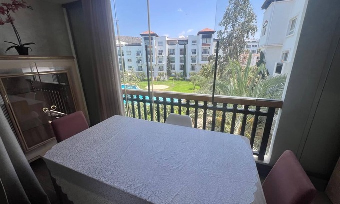 Agadir City Center Apartamento | Magnificent apartment with sea view and swimming pool