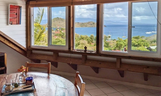 Terre-de-Haut Apartamento | Magnífica casa de campo con encanto frente a la bahía de Saintes