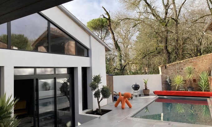 Bazus Casa | Magnificent, fully renovated village LOFT with swimming pool.