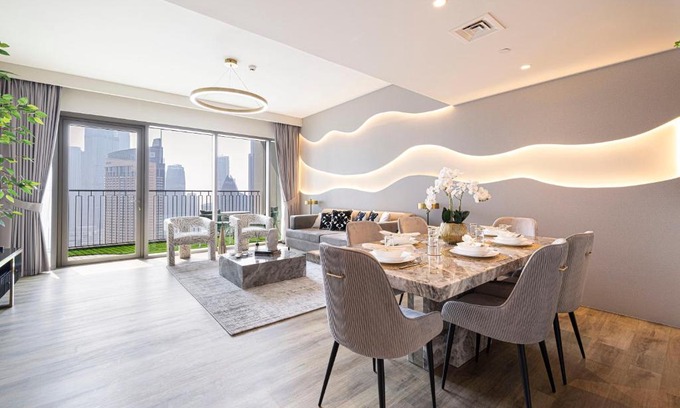 Za'abeel 2 Apartamento | Magnificent New 3BR Incredible Burj Khalifa View