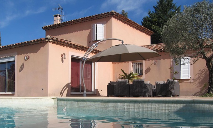 Vinon-sur-Verdon Villa | Magnífico chalet con piscina en el borde de estudio independiente Verdon .con.