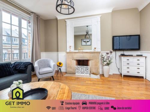 Centre Ville Apartamento | Magnifique 3 Chambres - Parking - Hyper Centre - Gare