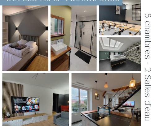 Lourdes Apartamento | Magnifique Duplex de 135 m2 pour vos séjours jusqu'à 10 à Lourdes