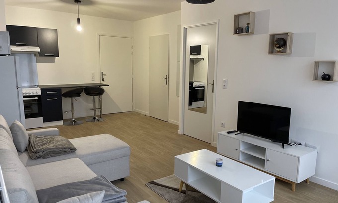 Le Blanc-Mesnil Apartamento | Magnifique F2 Proche Aéroport Cdgjo 2024orlyparisdisneylandparc Astérix