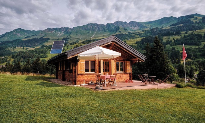Vers L'Eglise Chalet De Esquí | Magnifique Petit Chalet aux Diablerets, en Pleine Nature