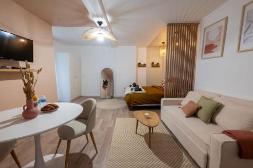 Romilly-sur-Seine Apartamento | Magnifique Studio rénové centre-ville 3pers wifi