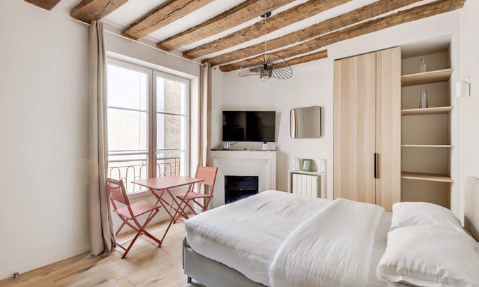 Saint-Gervais Apartamento | Magnifique Studio ile saint louis - Paris 4 - 2P