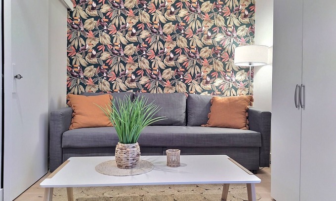 Flore Apartamento | Magnifique Studio Le Toucan - Centre Ville -smart TV + Terrasse