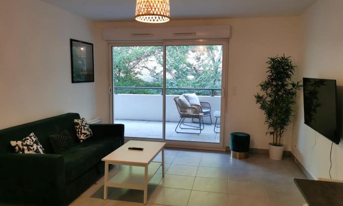 Hopitaux-Facultes Apartamento | Magnifique T3 pour 8 personnes à Montpellier, WIFI, PARKING