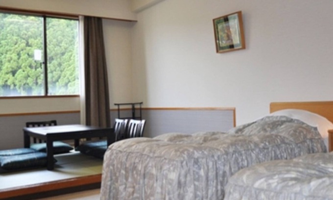 Nakaniikawa-gun Hotel | Main building JapaneseWestern style room with 2 / Toyama Toyama