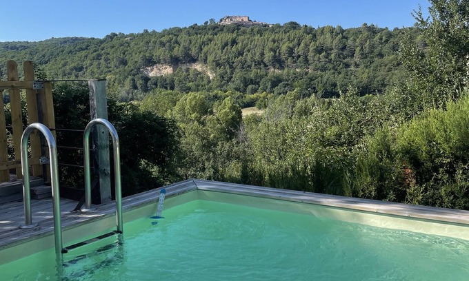 Saint-Martin-de-Castillon Casa | Maison au Cœur de la Nature Sans Vis-à-vis Avec vue et Piscine