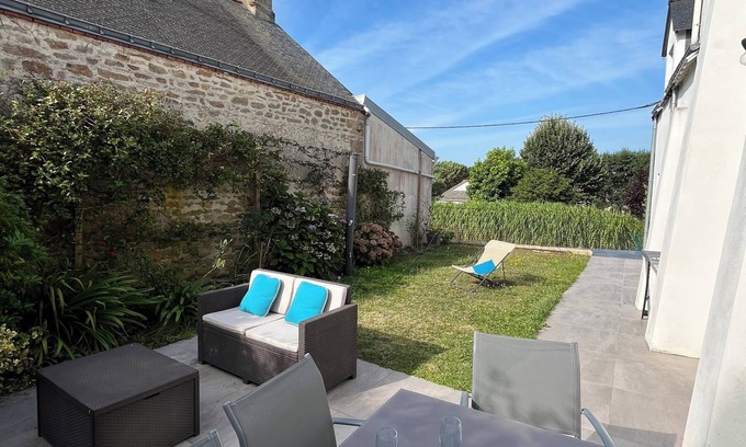Larmor-Baden Casa | Maison à 25 mètres de la plage