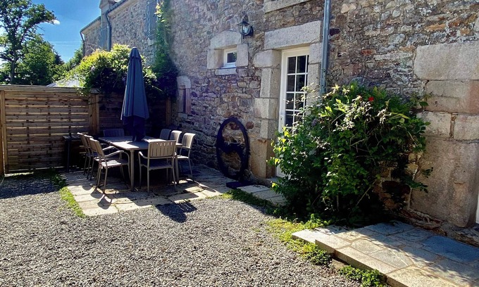 La Chapelle-Neuve Cabaña | Maison à la Campagne Avec Piscine - Clématites
