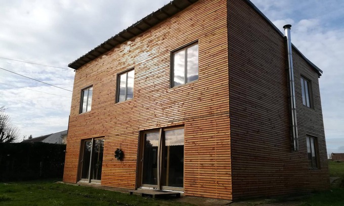 La Chapelle-Encherie Casa | Maison Écologique en Paille