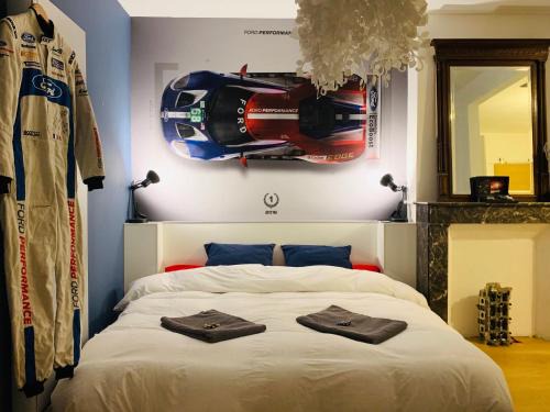 Saint-Gervais-en-Belin Casa | Maison 1440 - SPIRIT, logement Atypique Sport Auto