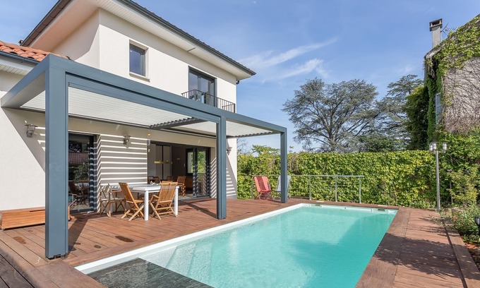 Vassieux - Crepieux Casa | Maison 15min de Lyon - Piscine et Parking