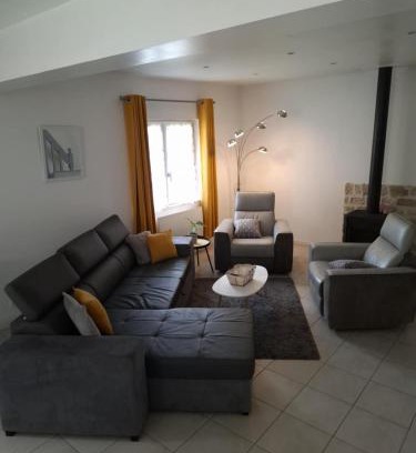 Hermes Casa | maison 2 chambres 4 lits 15mn Aéroport de Beauvais 5mn du château de la trye