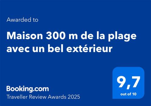 Gruissan Plage Casa | Maison 300 m de la plage avec un bel extérieur
