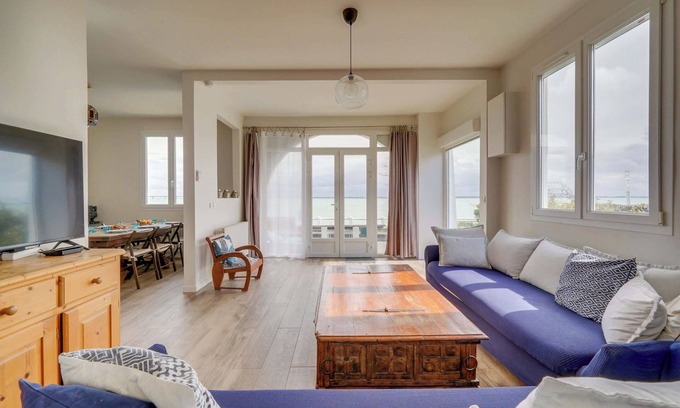 Le Grand-Village-Plage Casa | Maison avec vue imprenable sur la mer