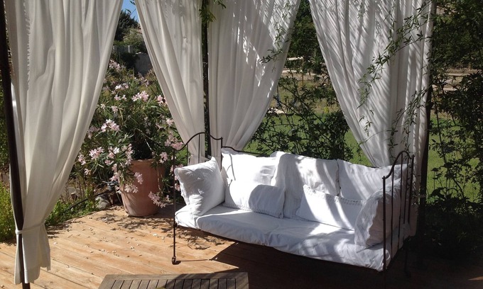 Nans-les-Pins Cabaña | Maison Atelier Piscina y spa privado Pure Country en el corazón de un antiguo huerto.