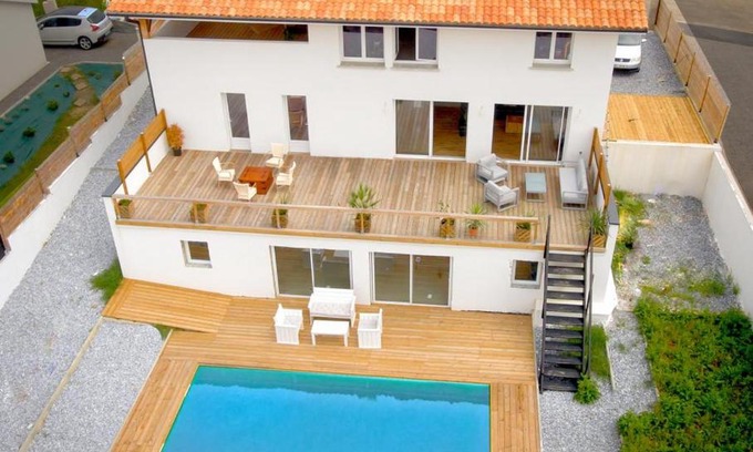 Riviere-Saas-et-Gourby Casa | Maison au calme avec piscine