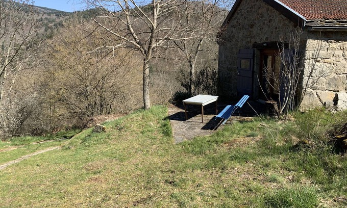 Saint-Julien-Boutieres Casa | Maison Authentique à L'ancienne