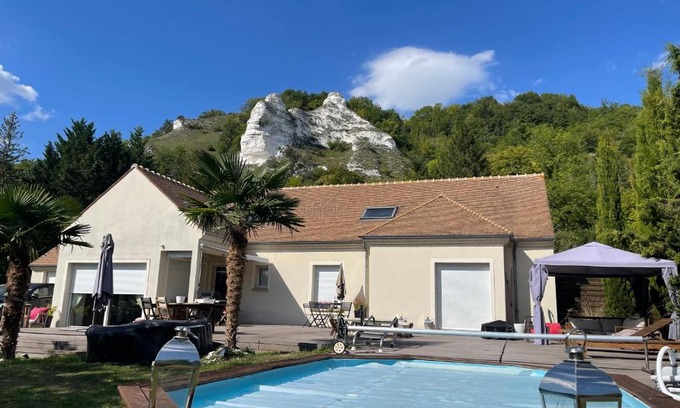 Haute-Isle Cama Y Desayuno | Maison bonheur proche GIVERNY et top pour télétravail