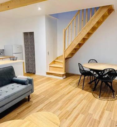 Barbezieux-Saint-Hilaire Casa | Maison confortable proche de Barbezieux - 50 m² avec jardin partagé