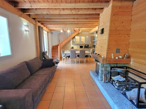 Saint-Michel-de-Chaillol Chalet De Esquí | Maison calme avec jardin, 3 chambres, cheminée proche station de ski - FR-1-393-151