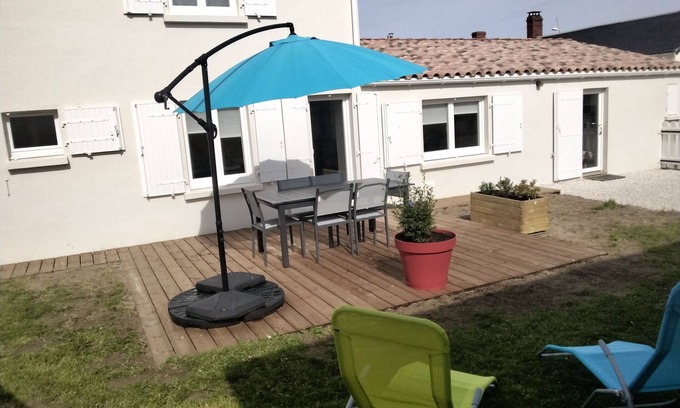 Saint-Hilaire-de-Riez Casa | Maison Chaleureuse Proche Océan