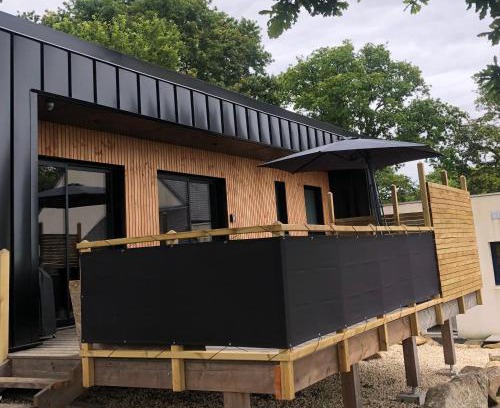 Ergue-Gaberic Casa | Maison chaleureuse et cosy en bois de 2021 Près de Quimper