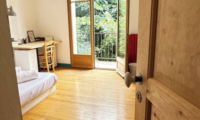 Saillans Casa | Maison : Chambres Avec Balcon Donnant sur Jardin