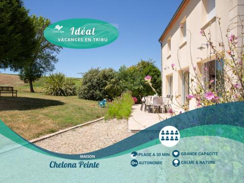 Saint-Ciers-du-Taillon Casa | Maison Chelona Peinte - nature & calme - Chelona'Loc