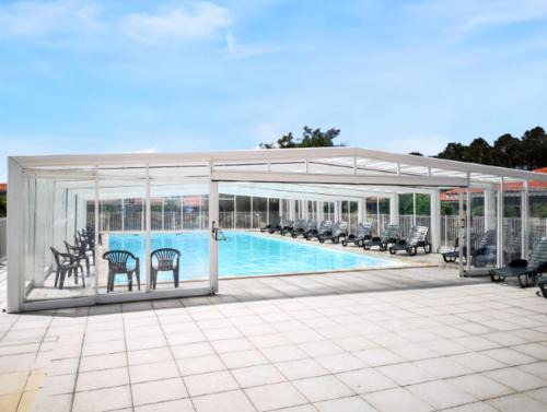 Parentis-en-Born Casa | Maison confortable à Parentis-en-Born avec piscine partagée