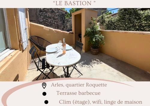 Arles City Centre Apartamento | Maison Cosy avec rooftop et BBQ - Roquette